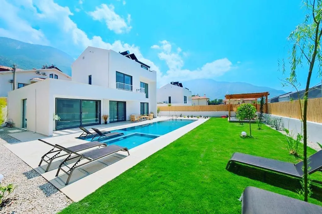 Villa Ion Indoor Heated Pool, Sauna, Jacuzzi, Underfloor Heating System Fethiye